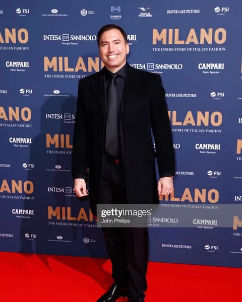 Christian Gaston Illan a un evento milanese